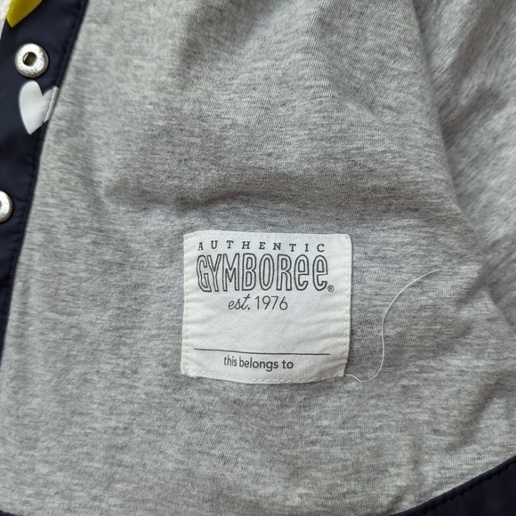 Gymboree║Heart Pattern Rain Poncho║Size 12-18M - Picture 4 of 5